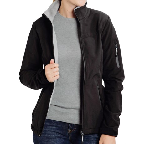 Roper Range Gear Hi-Tech Micr Fleece Soft Shell Jacket (For Women)