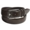 Bill Lavin Soft Collection by  Feathered-Edge Leather Belt (For Men)