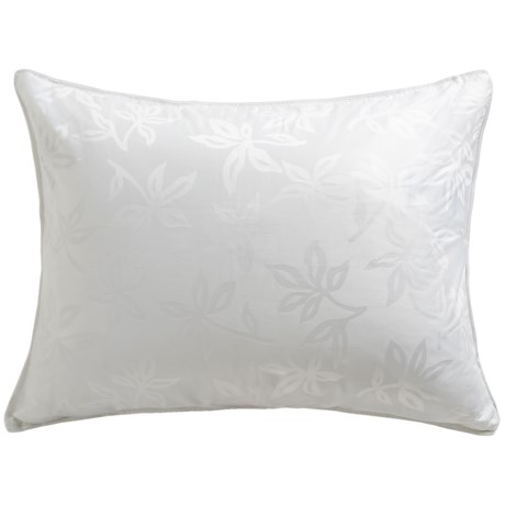 Down Inc. Arbor Jacquard 25 oz. Premium White Down Pillow - King, Soft Support