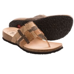 Think! Julia Woven Sandals - Leather (For Women)
