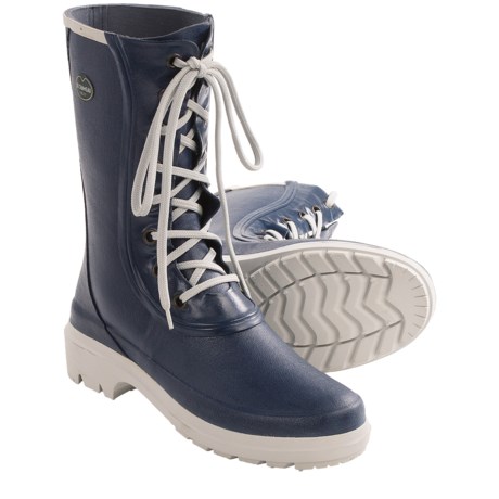 Le Chameau Saiga Lace-Up Rain Boots - Waterproof (For Women)