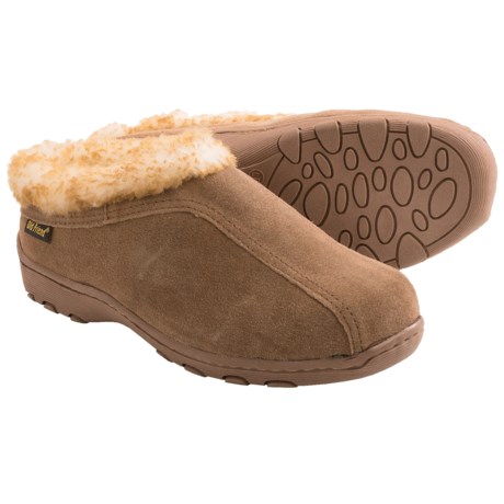 Old Friend Footwear Snowbird Slippers - Sheepskin Lining (For Women)