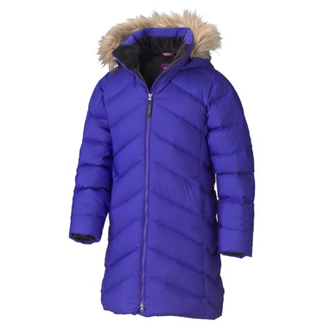 Marmot Montreaux Down Coat - 700 Fill Power (For Little and Big Girls)