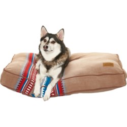 Pendleton Pillow Dog Bed - 37x25x4”, Medium