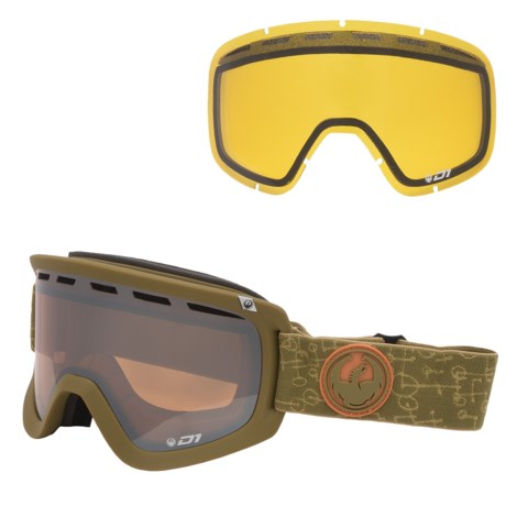 Dragon Alliance D1 Ski Goggles - Extra Lens