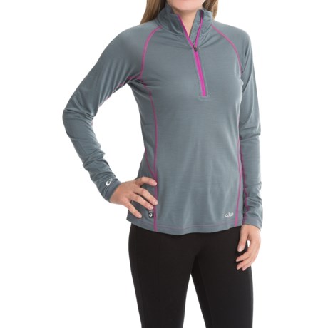 Rab Meco 165 Base Layer Top - Zip Neck, Long Sleeve (For Women)