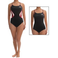 TYR Competitor Swimsuit - UPF 50+, Reversible, Thin Strap (For Women)