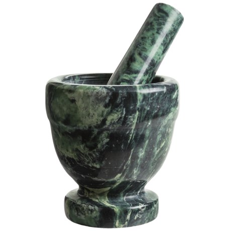 Creative Home Marble Mortar and Pestle Set