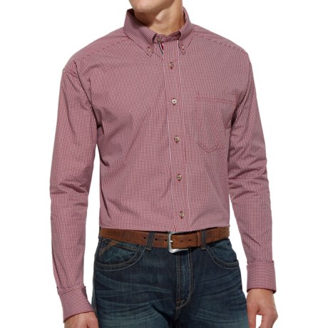 Ariat Rockwell Check High-Performance Shirt - Long Sleeve (For Men)