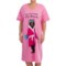 Wild & Cozy by Hatley Cotton V-Neck Sleep Shirt - Short Sleeve (For Women)