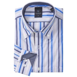TailorByrd Wide-Stripe Sport Shirt - Button-Down Collar, Long Sleeve (For Men)