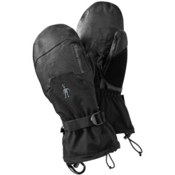 SmartWool PhD Alpine Mittens - Leather, Insulated (For Men and Women)