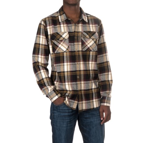 prAna Lybeck Flannel Shirt - Organic Cotton, Long Sleeve (For Men)