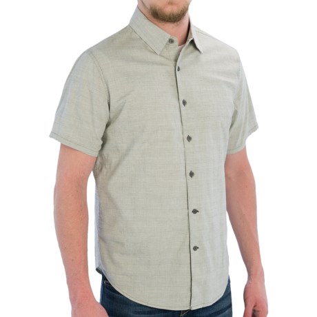 NAU Altiplano Shirt - Button Front, Short Sleeve (For Men)