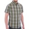 NAU Bachelor Plaid Shirt - Organic Cotton, Short Sleeve (For Men)