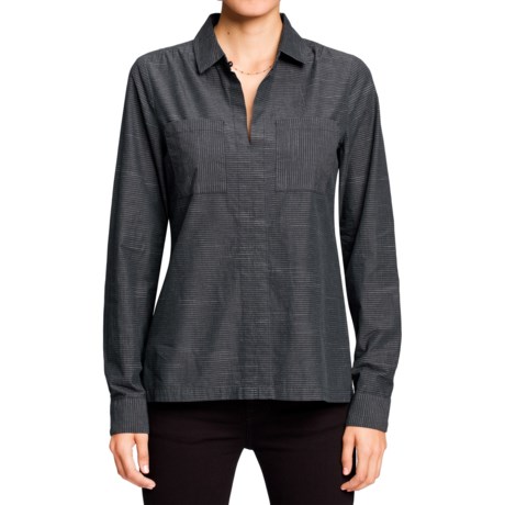 NAU Barre Tunic Shirt - Organic Cotton, Long Sleeve (For Women)