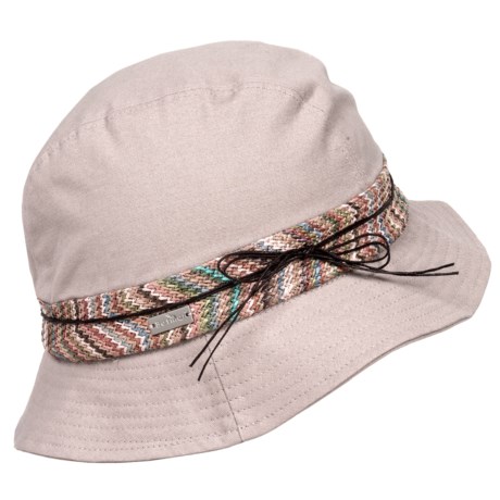 Betmar Chloe Fedora Bucket Hat - Cotton (For Women)