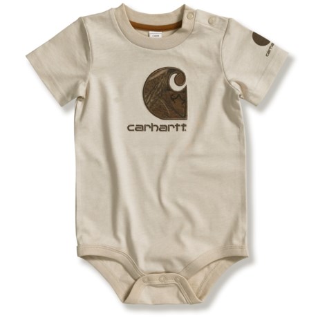 Carhartt Embroidered Baby Bodysuit - Short Sleeve (For Infant Boys)