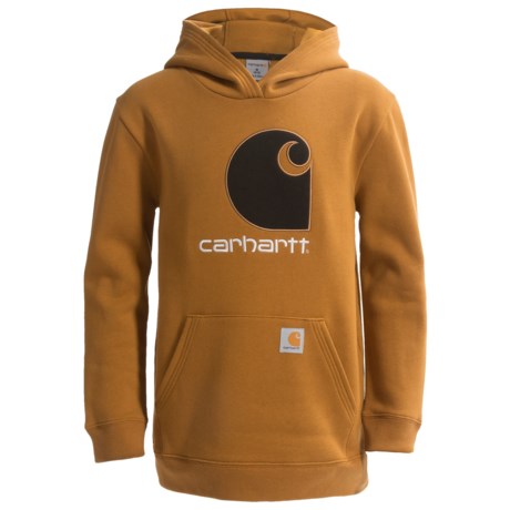 Carhartt Big C Hoodie Sweatshirt (For Little Boys)