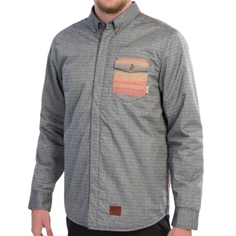 Vans Santa Fe Mountain Edition Shirt Jacket - Insulated  (For Men)