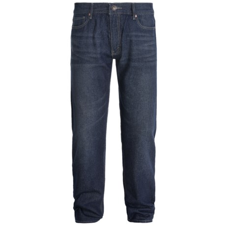 Plugg Jeans Plugg Slim Straight Fit Jeans - Low Rise, Tapered Leg (For Men)