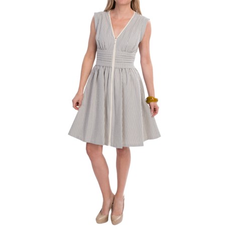Lafayette 148 New York Hodo Cotton Dress - Sleeveless (For Women)