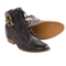 Latigo Abi Leather Ankle Boots - Wedge Heel (For Women)