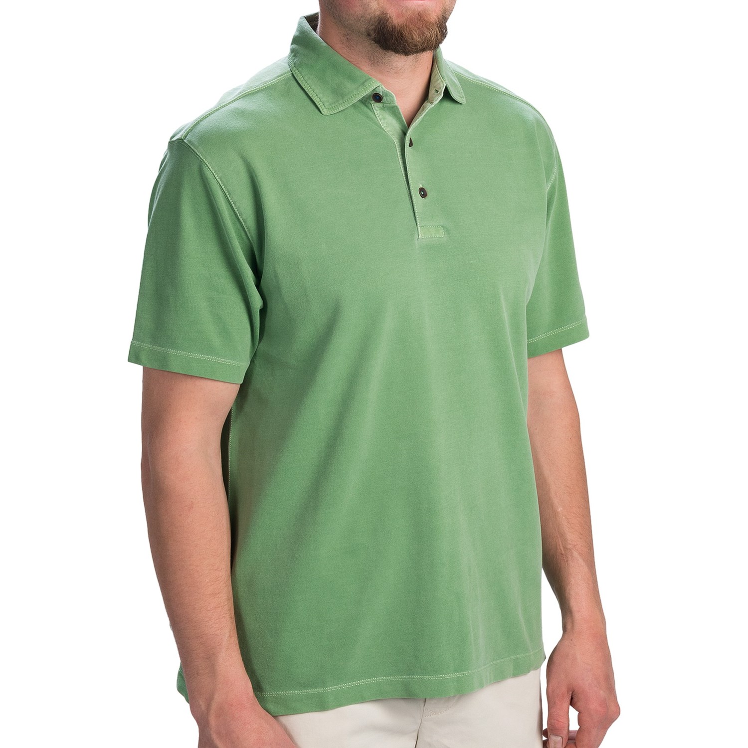 Thaddeus Paul Polo Shirt – Stretch Cotton, Short Sleeve (For Men)