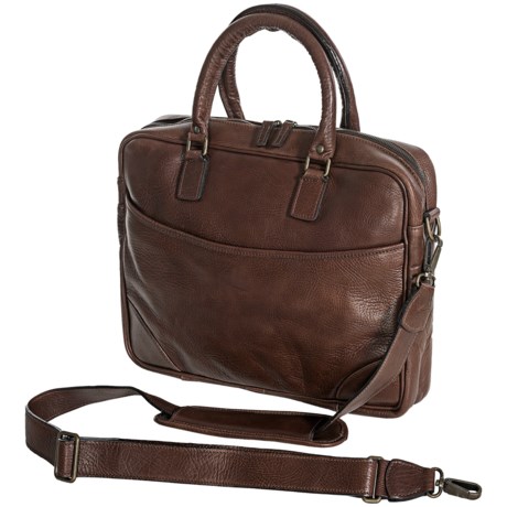 Moore & Giles Torrence Leather Briefcase