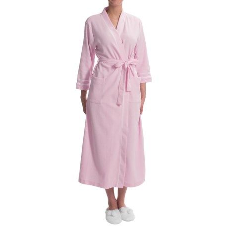 Carole Hochman Long Wrap Robe - Long Sleeve (For Women)
