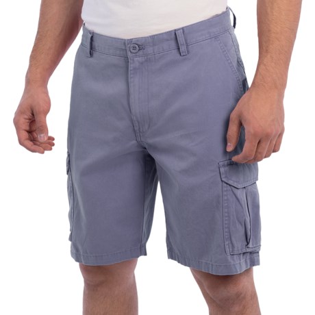 Reed Edward Stonewash Cotton Cargo Shorts (For Men)