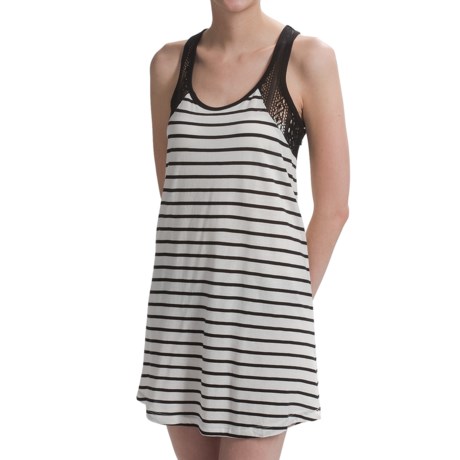 P.J. Salvage Cafe Frenchie Nightgown - Cotton-Modal, Sleeveless (For Women)