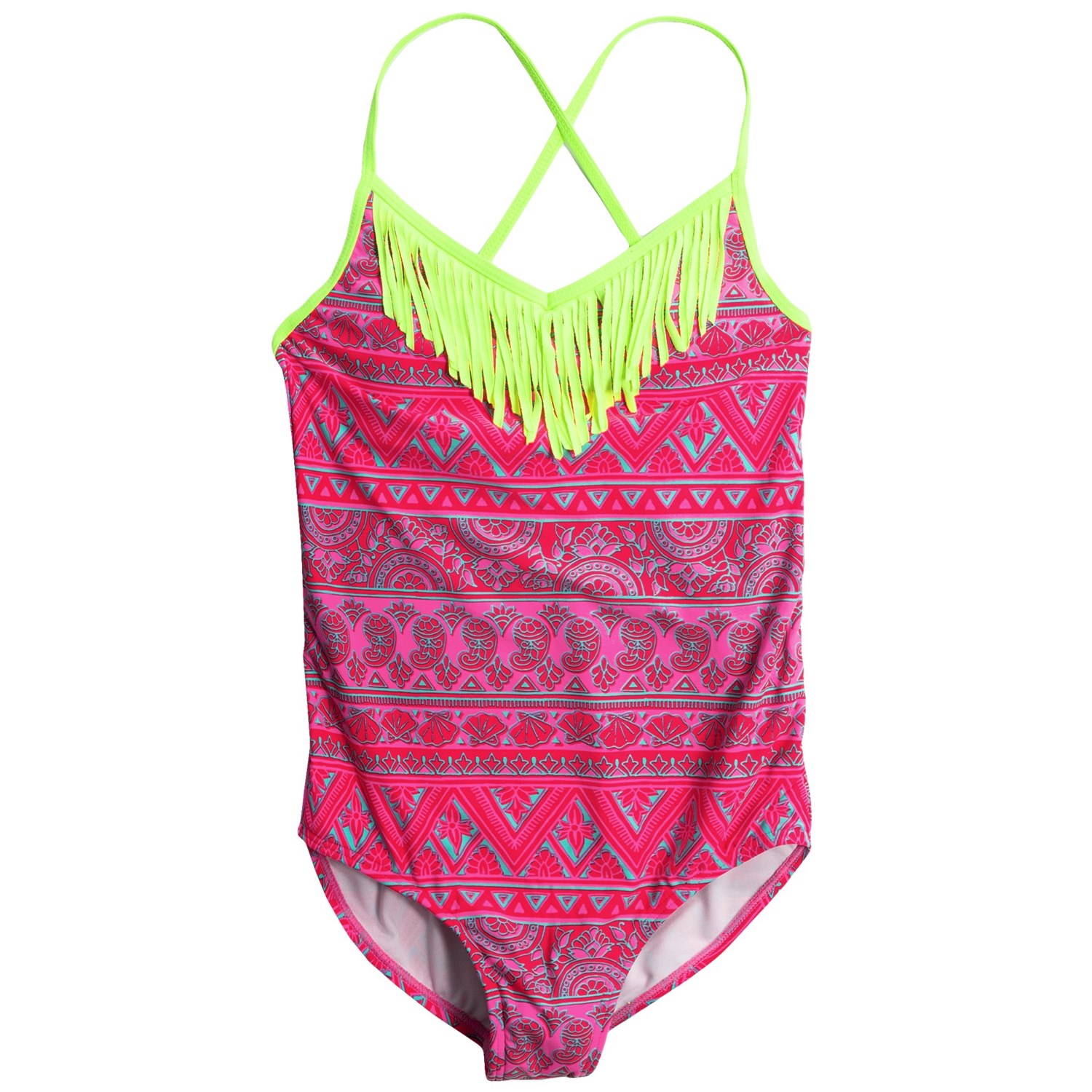 Billabong Hippie Grom One-Piece Swimsuit (For Little and Big Girls ...