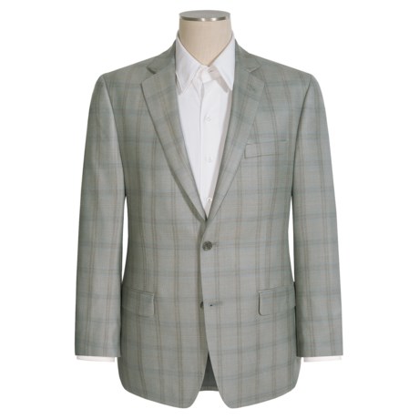 Michael Kors Oversize Check Sport Coat - Silk-Wool (For Men)