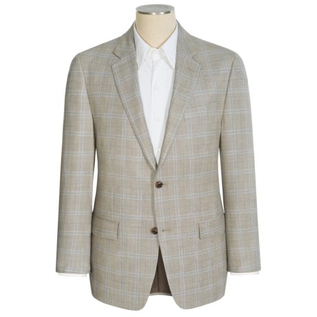 Michael Kors Windowpane Sport Coat - Silk-Wool (For Men)