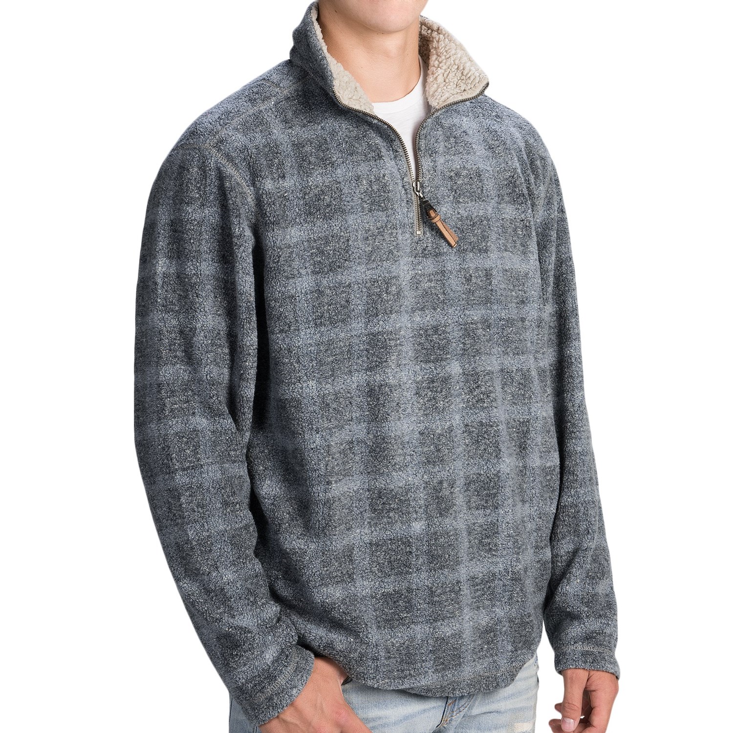 True Grit Melange Blanket Fleece Pullover Shirt (For Men) 9292A - Save 56%