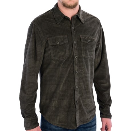 True Grit Vintage Corduroy Shirt - Button Front, Long Sleeve (For Men)