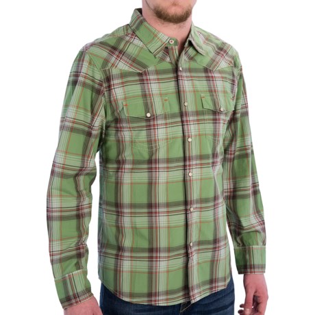 True Grit Crossroads Plaid Shirt - Snap Front, Long Sleeve (For Men)