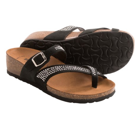 BioNatura Parma Sandals - Nubuck, Wedge Heel (For Women)