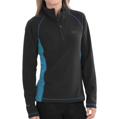 Lowe Alpine Polartec® Classic Microfleece Pullover Shirt - Zip Neck, Long Sleeve (For Women)
