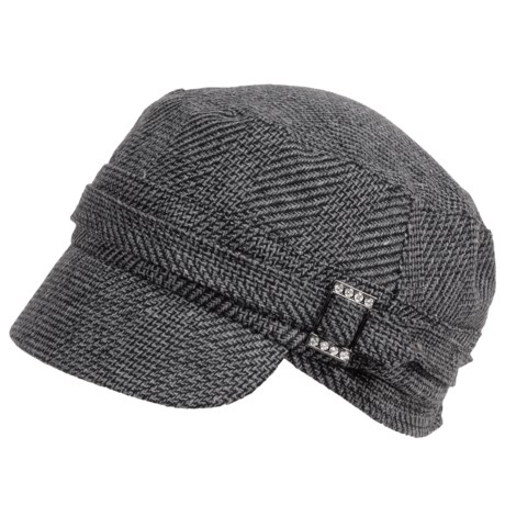 Dorfman Pacific Authentic Tweed Jockey Hat (For Women)