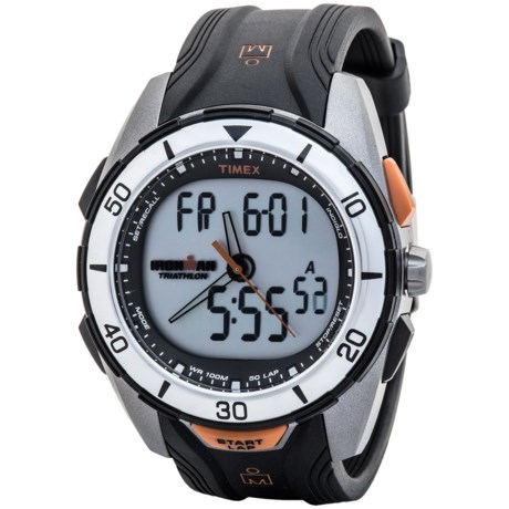 Timex IRONMAN® 50-Lap Dual-Tech Sport Watch - Rubber Strap