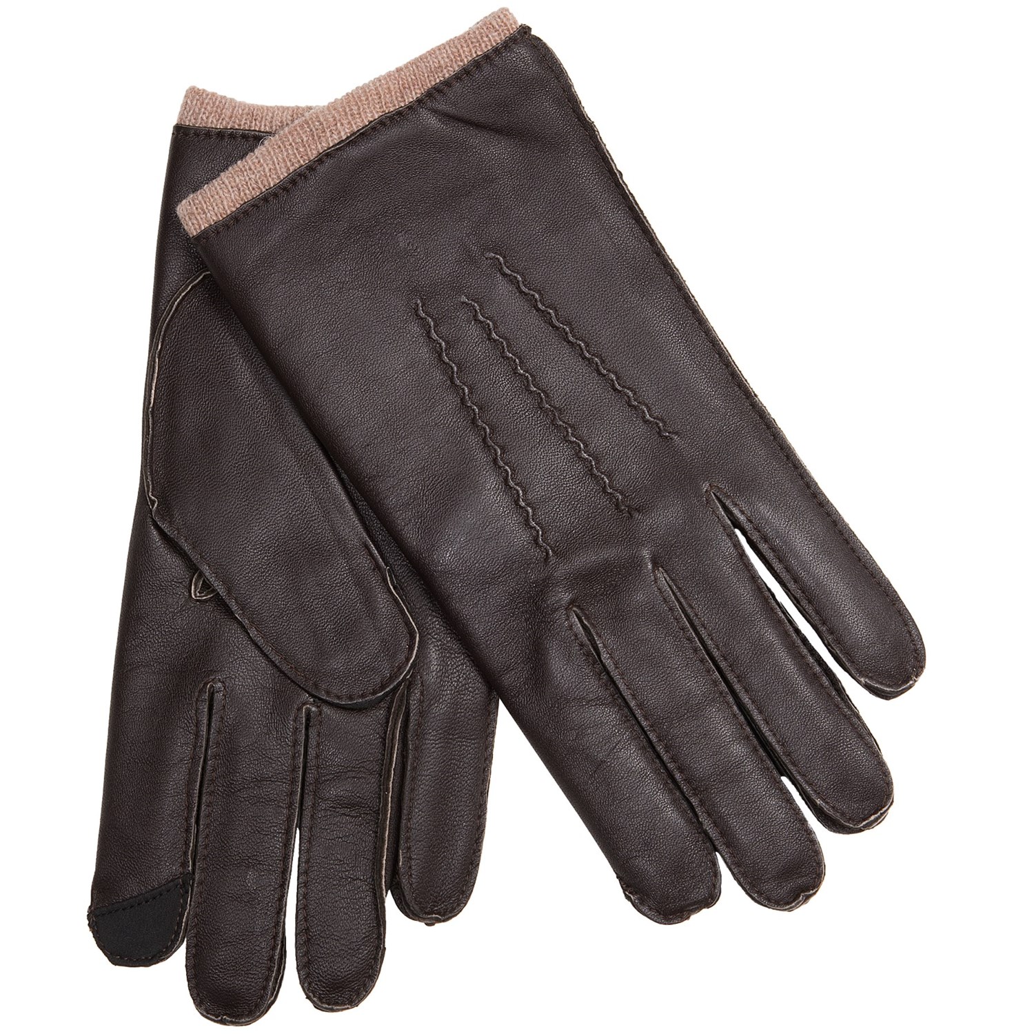 Touch Point by Fownes Brothers Leather Gloves (For Men) 9351T - Save 68%