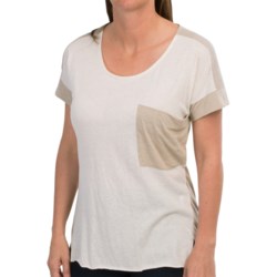Specially made Two-Tone T-Shirt - Short Sleeve (For Women)