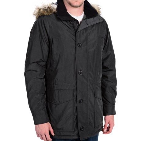 Weatherproof Hooded Parka - Insulated (For Men)