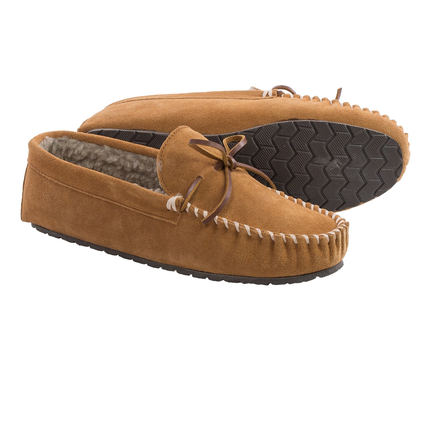 Minnetonka Curtis Classic Trapper Moccasins (For Men) 44