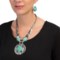 Cara Accessories Statement Necklace and Earring Set