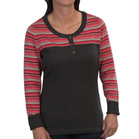 Woolrich Avalanche Henley Sweater (For Women)