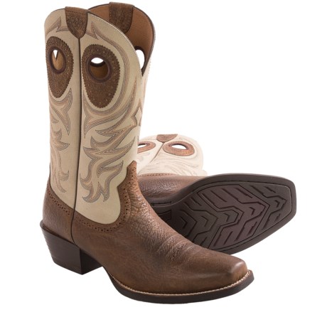 Ariat Razorback Cowboy Boots - Square Toe, 12” (For Men)
