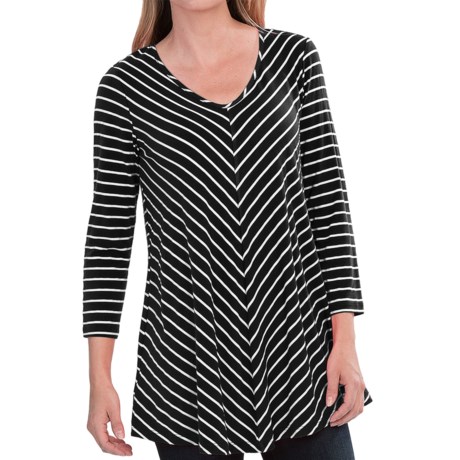 Nomadic Traders Tabitha Striped Tunic Shirt - Long Sleeve (For Women)